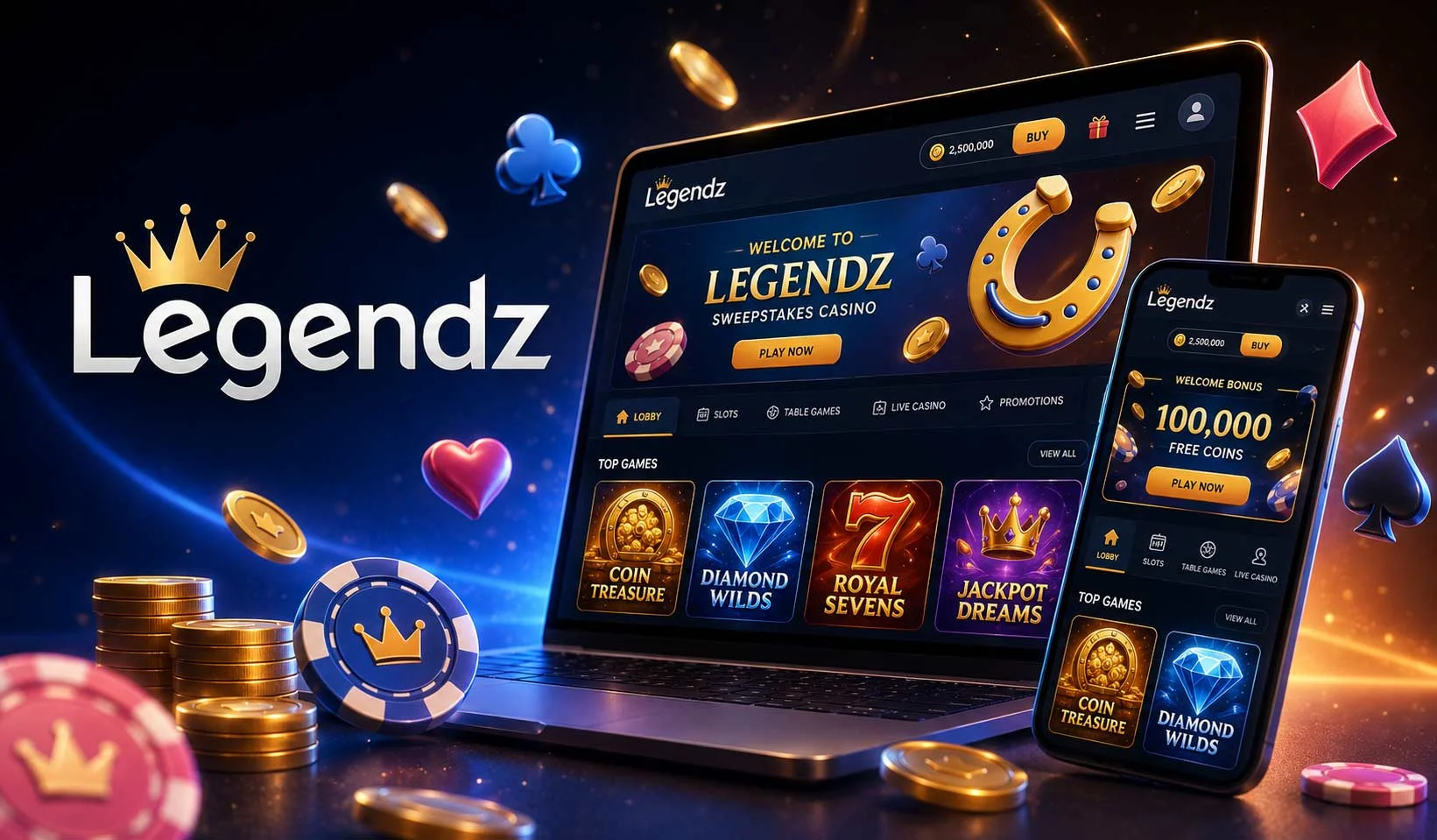 Legendz Casino 2026 review with games, rewards and mobile player experience